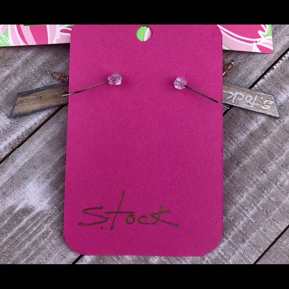 NEW Swarovski Crystal Earrings, light weight - Picture 6 of 7